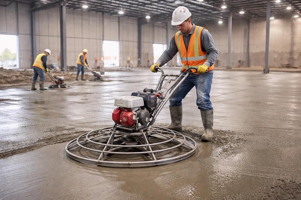 Industrial concrete flooring reference